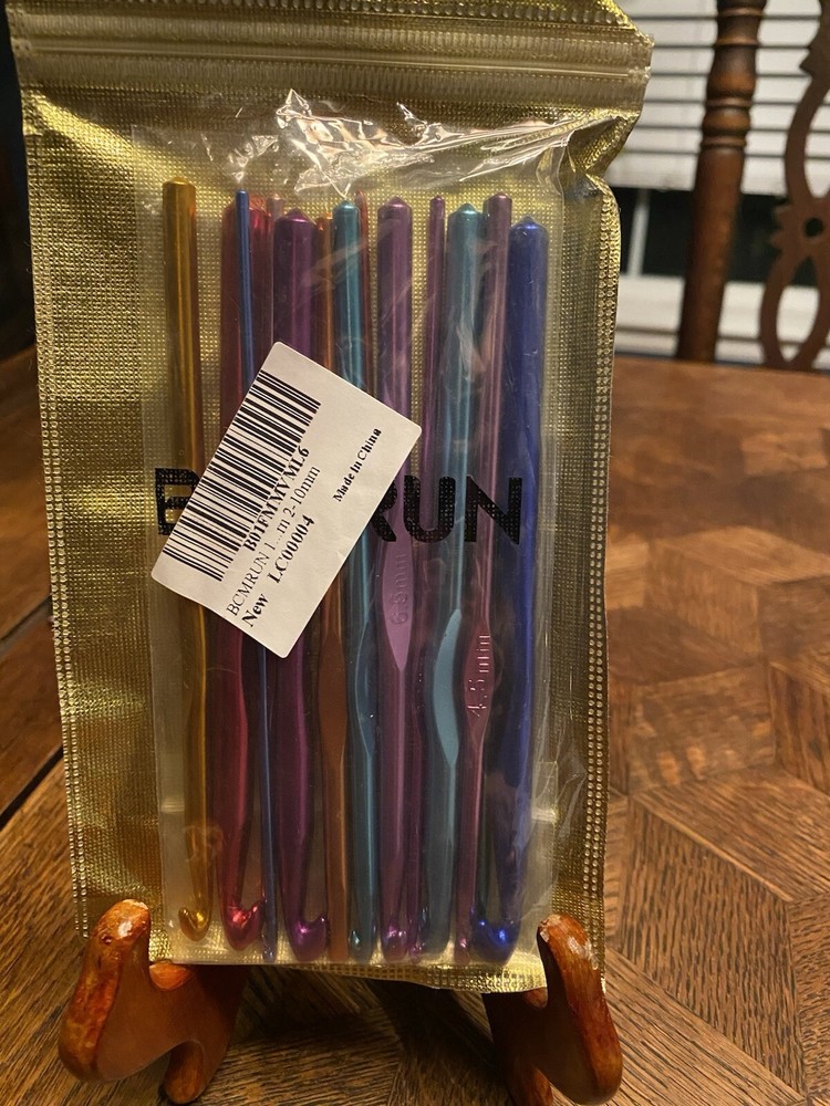 Aluminum Crochet Hooks. New. Various Sizes