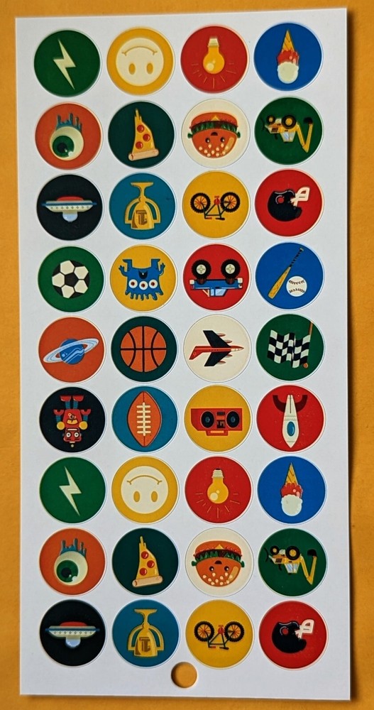 Themed / Everyday/ Emoji Sticker Single Sheet