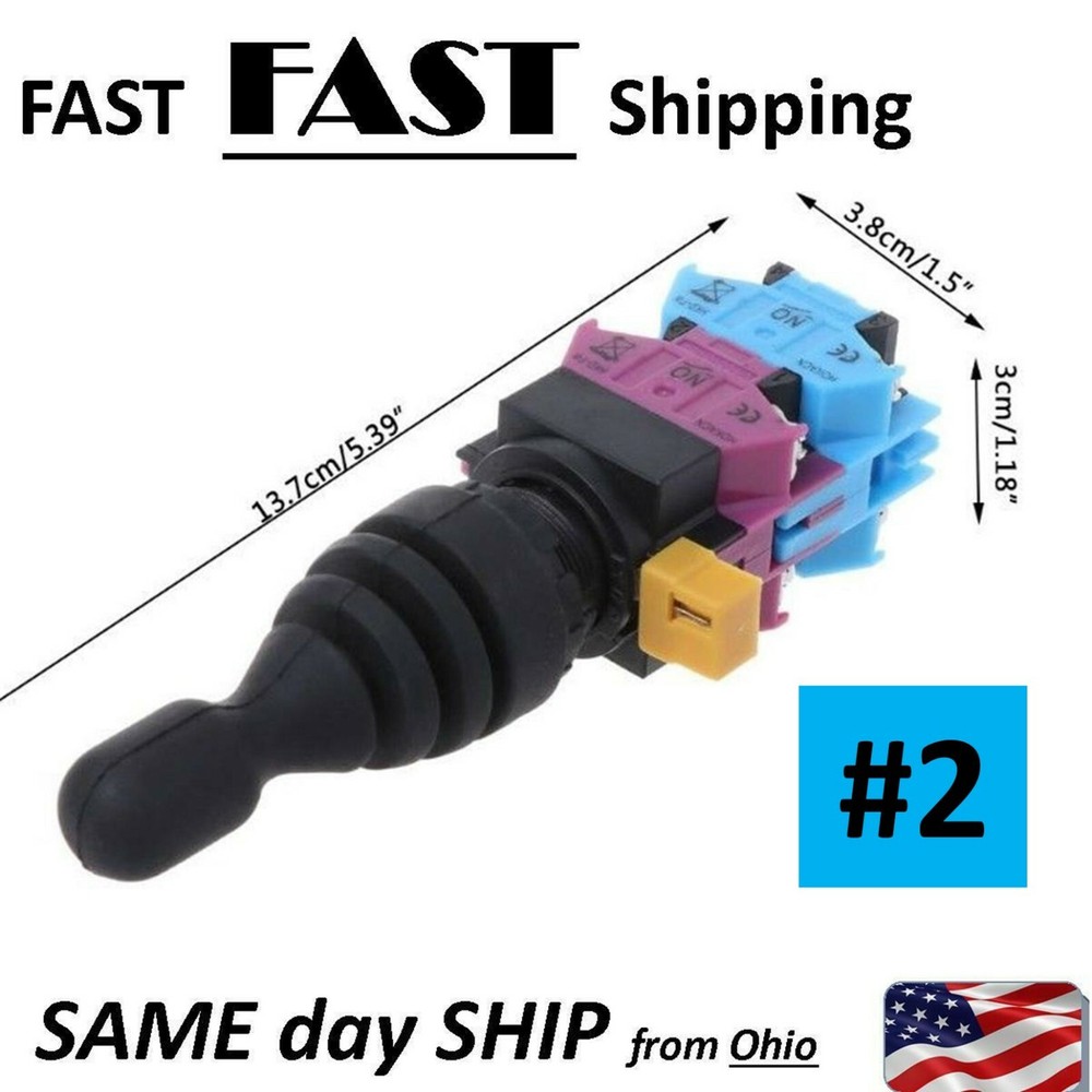 Industrial Joystick Switch Joystick Control Switch Replacement Joystick 4 2 way