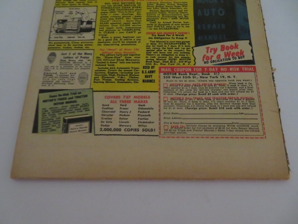 Official Mag Corp Comics Code Battle Ground #9 1956 Comic Book VG- 3.5