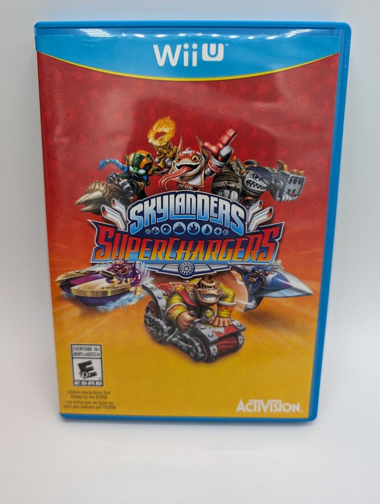 skylanders superchargers wii u game