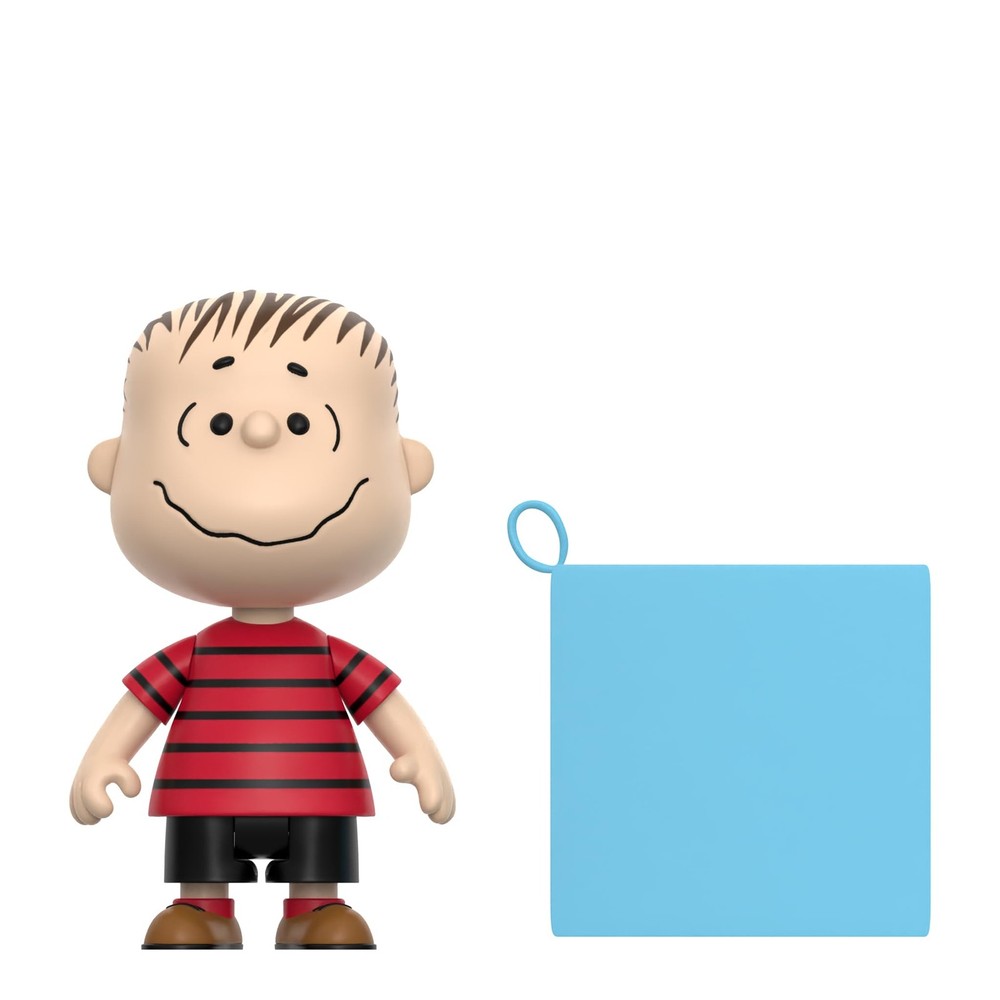 Super7 Reaction Figure Peanuts Linus - 3.75" 3.75 inch Scale, Multicolor