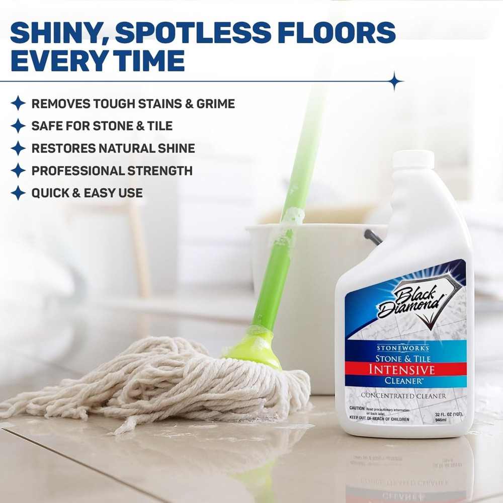 Black Diamond Stoneworks Stone & Tile Intensive Cleaner – Professional Deep Clea