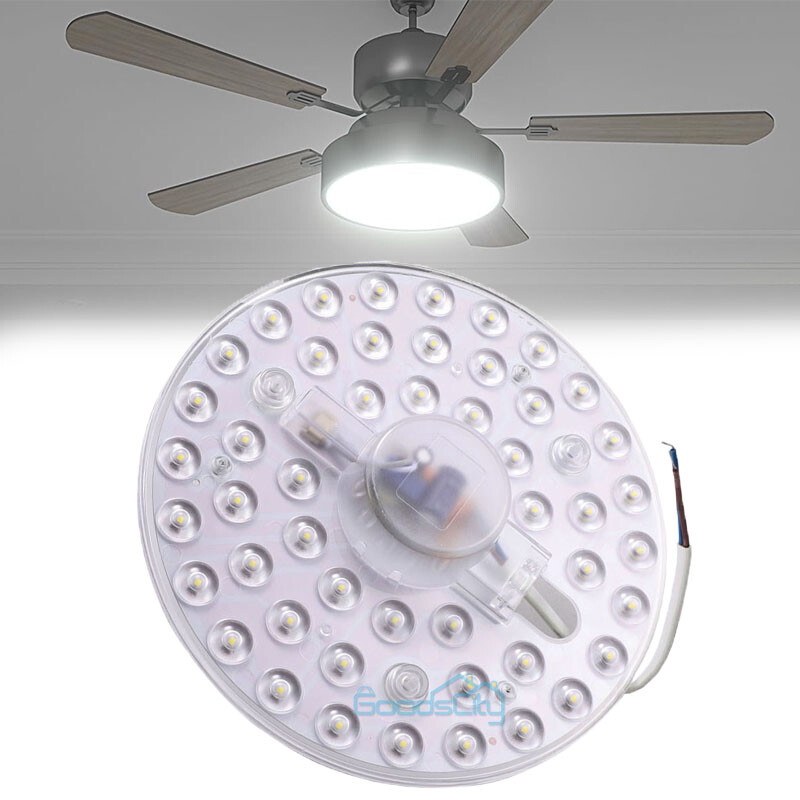 24W 6500LM Ceiling Fan Led Light Replacement, 6.6'' Ceiling Flush Light Panel