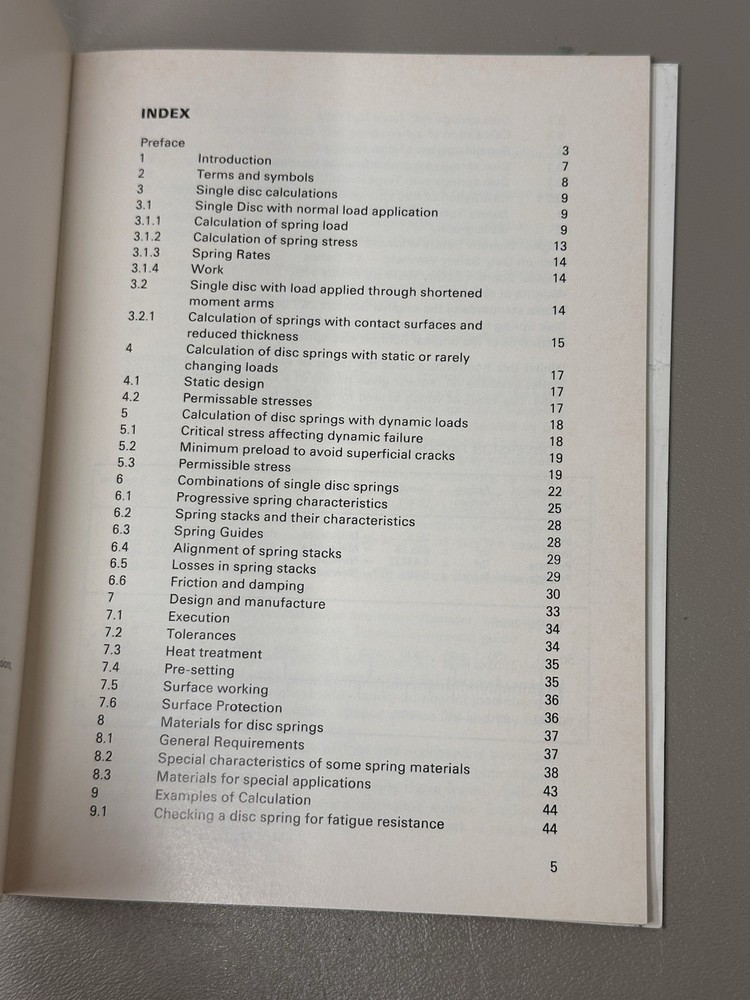 Schnorr Disc Spring Handbook 1981 Edition Schnorr-Neise