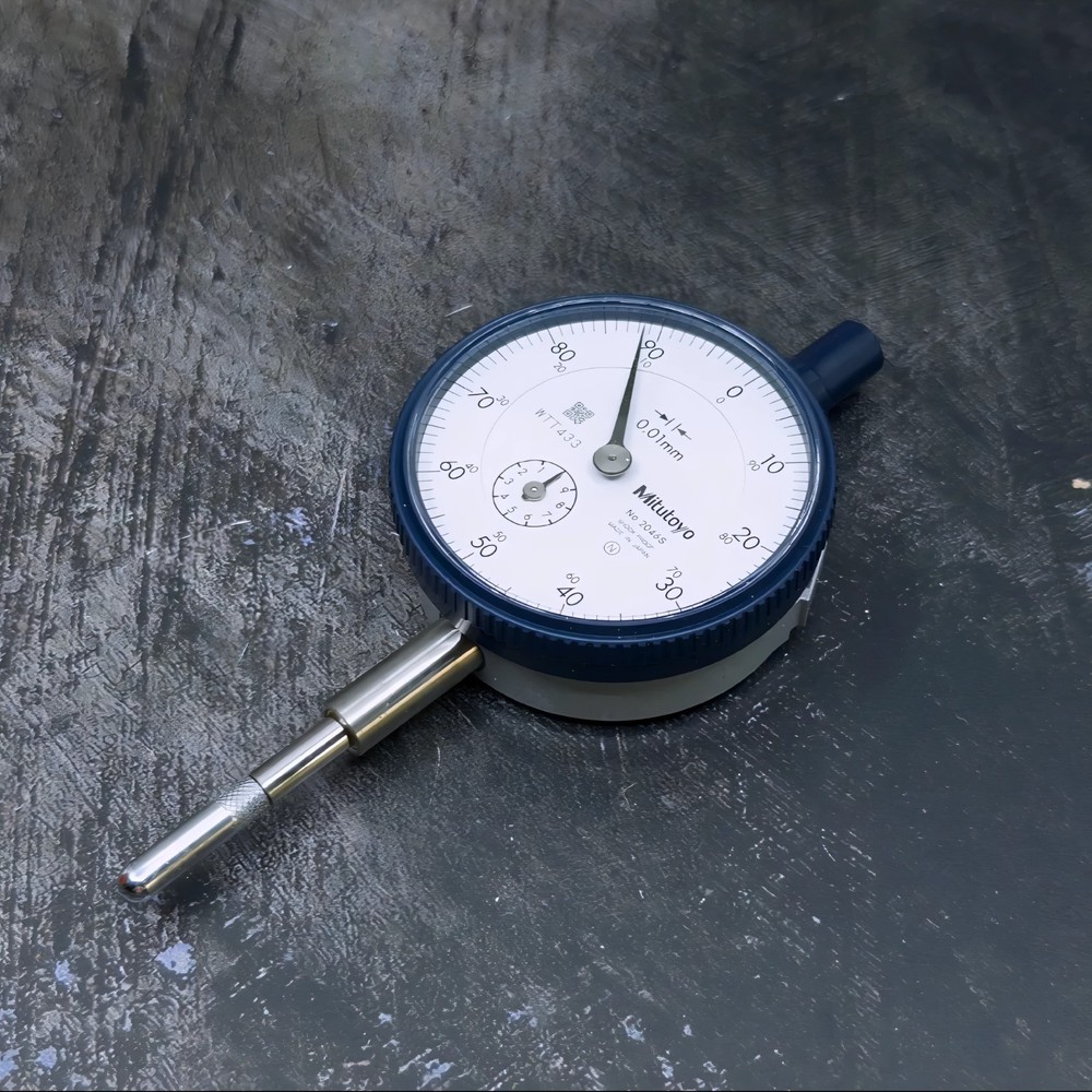 MITUTOYO DIAL DROP INDICATOR - 0-100 READING - 0.01mm - #2046S