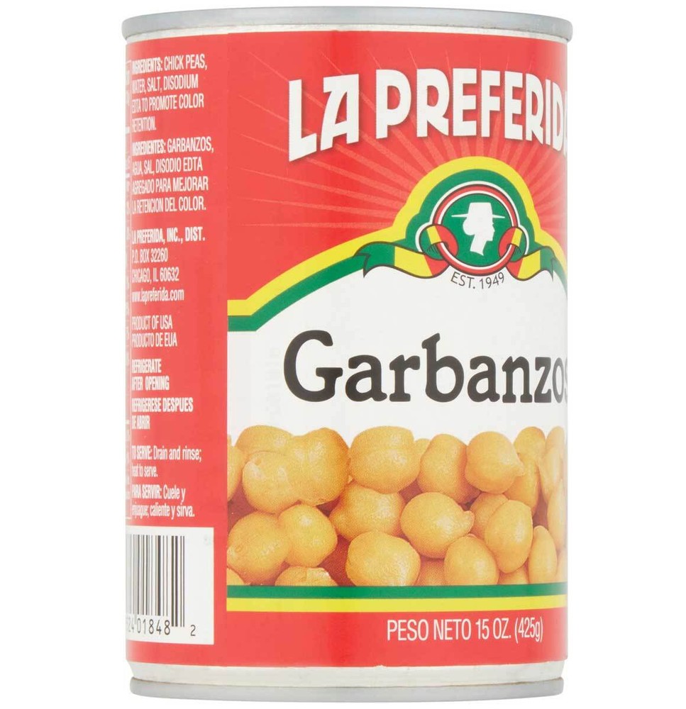 La Preferida Chick Peas Garbanzo Beans - 15 Oz - EACH