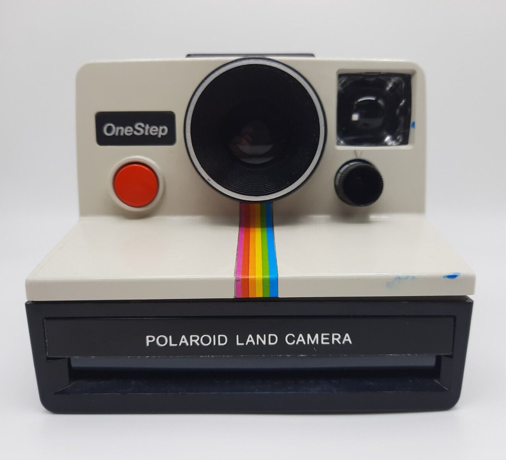 Vintage Polaroid One Step Rainbow Land Camera, Untested As-Is