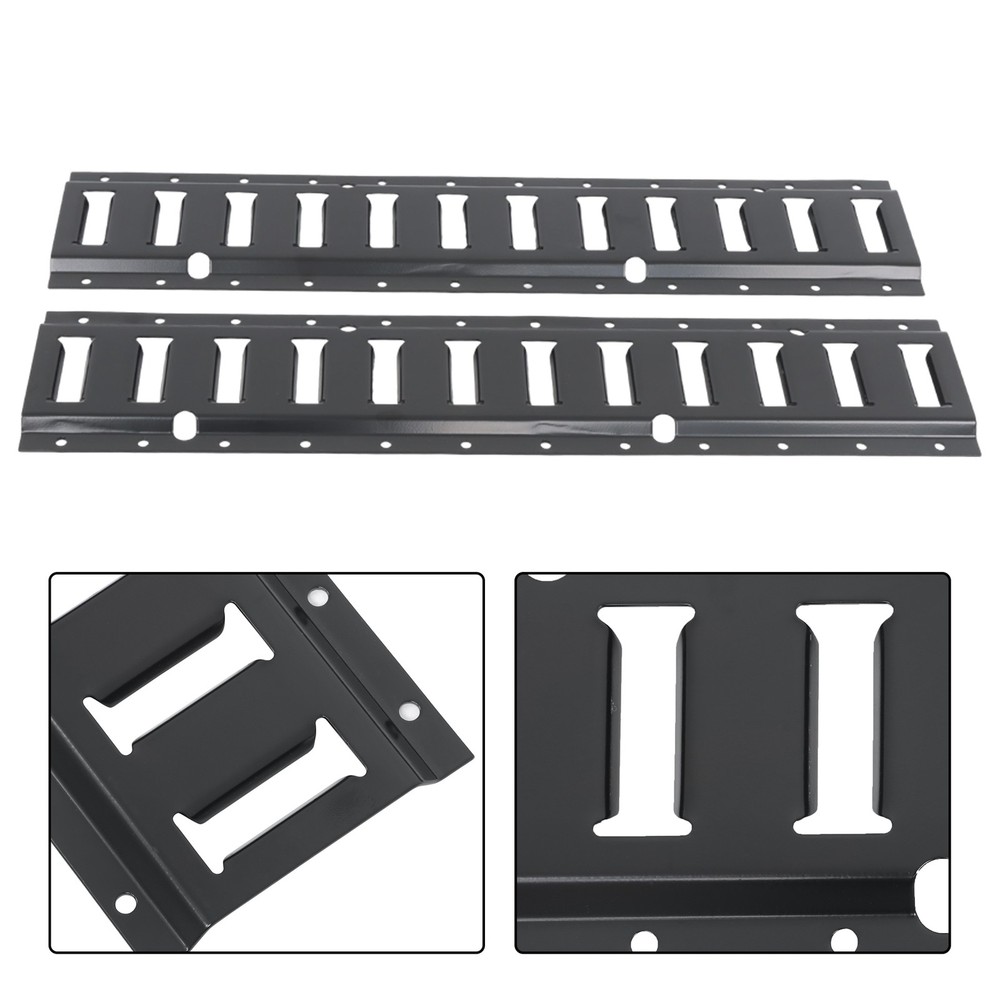 LABLT 2' E Track Tie Down Rail System Heavy Loads Secure Cargo For Vans Trucks