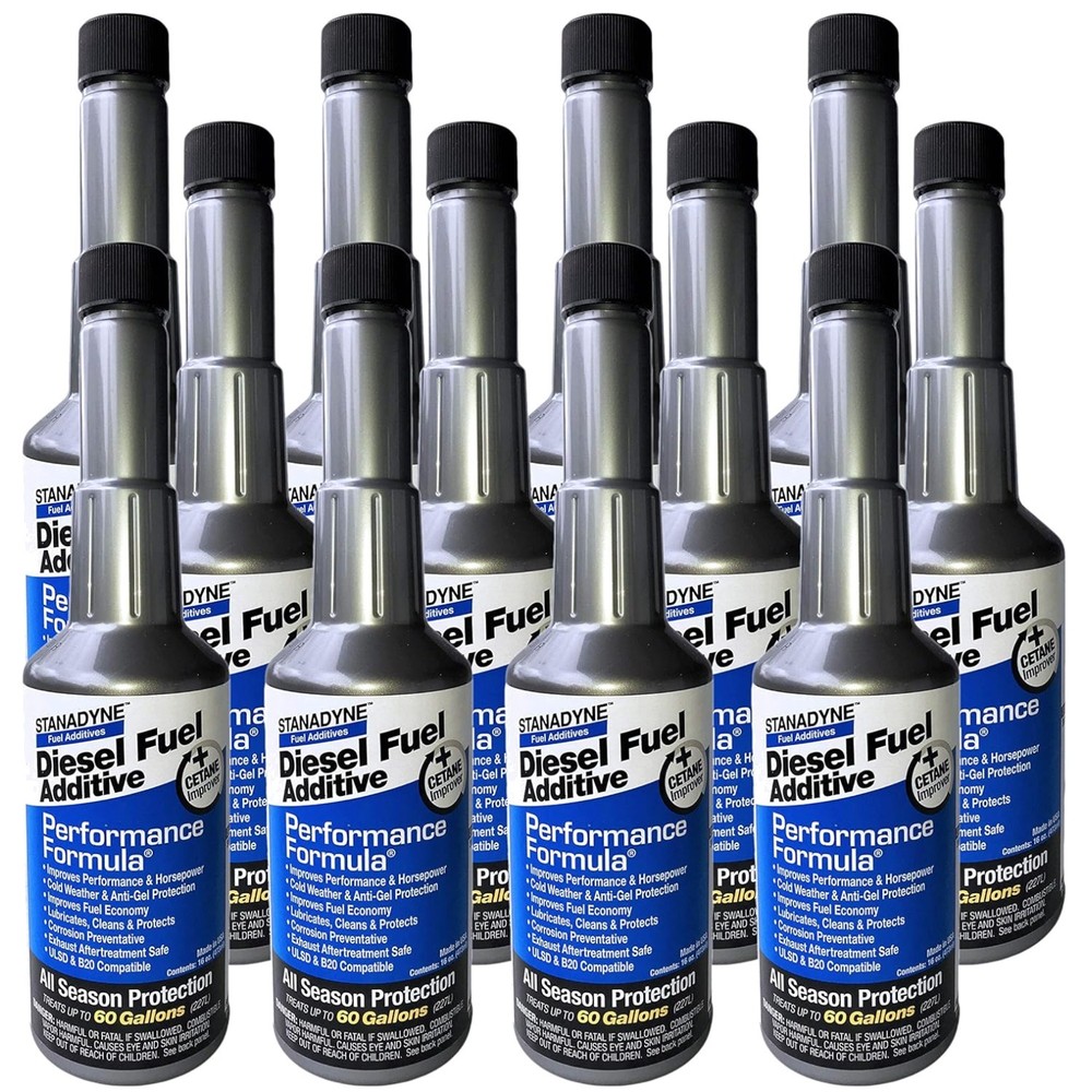 Performance Formula Diesel Additive - 16Oz, Case of 12 for Optimal Engine Power