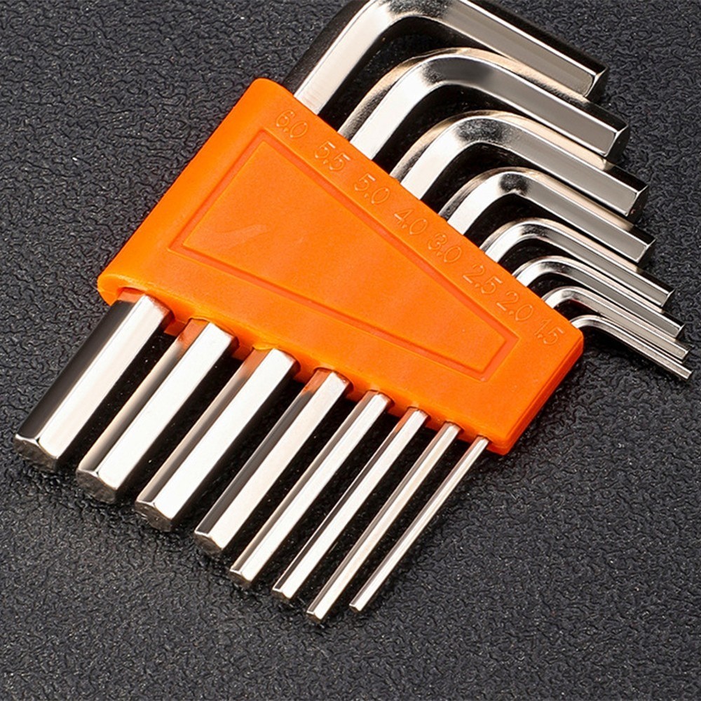 Compact Motorcycle Repair Tool Set with 8 Essential Tools for Easy Use