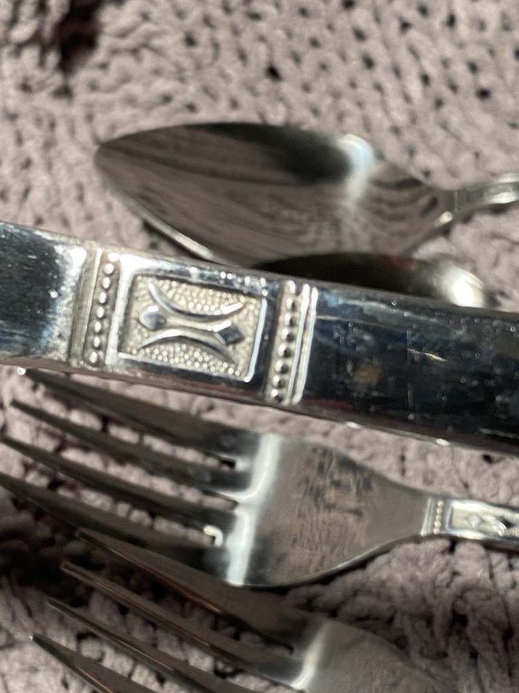 Flatware “Cortina” Pattern Stainless Steel