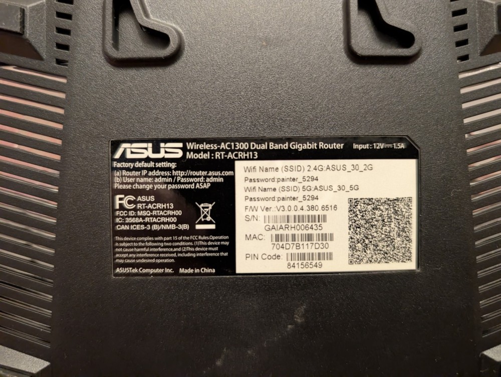 Asus Wireless Router And Arris Surfboard Modem Bundle