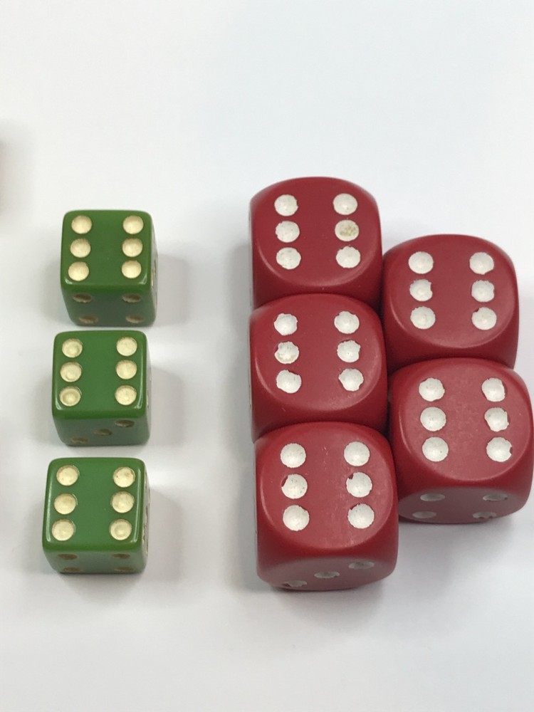 Vintage Dice lot - Game Dice - vtg