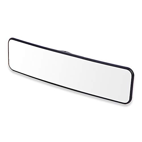 Car Rear View Mirror, Clip on Interior Rearview Mirror Panoramic Wide Angle