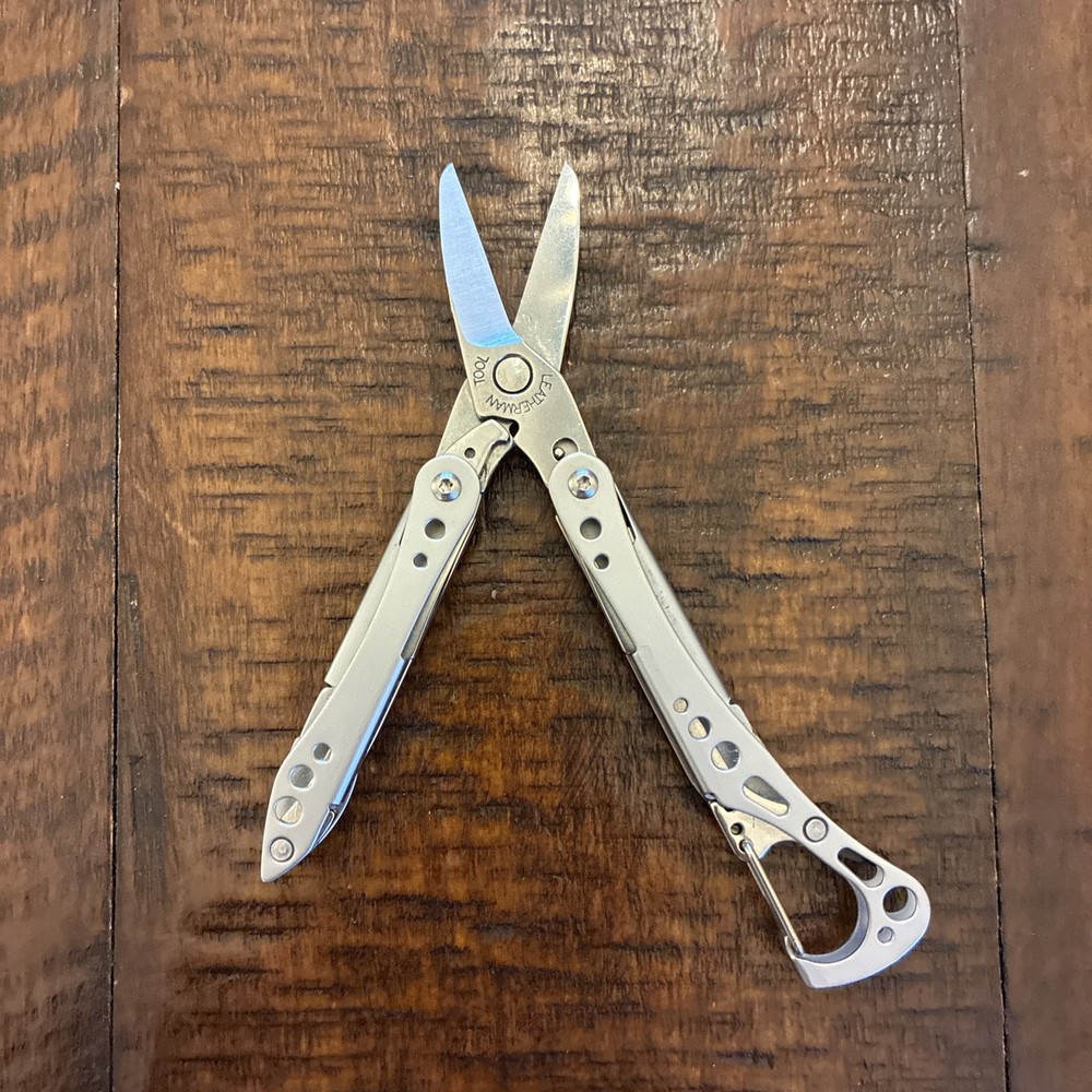 Leatherman Style CS Black Mini Multi-Tool Keychain Stainless - Excellent