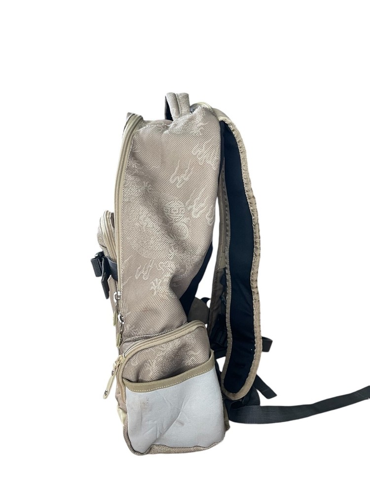 BURTON Snowboard Rider's Pack Backpack Classic Brown Print