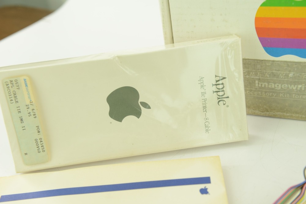 Apple Lot - Epson APL Board & Cable - Imagewriter Printer Cable - Empty Boxes