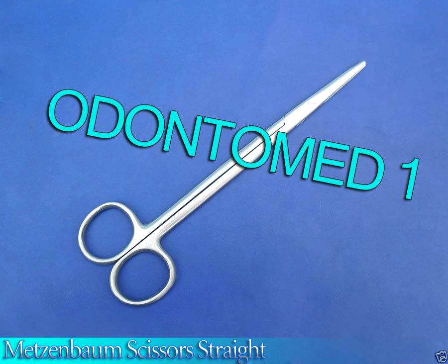 6 METZENBAUM SCISSORS 6" STR SURGICAL VETERINARY