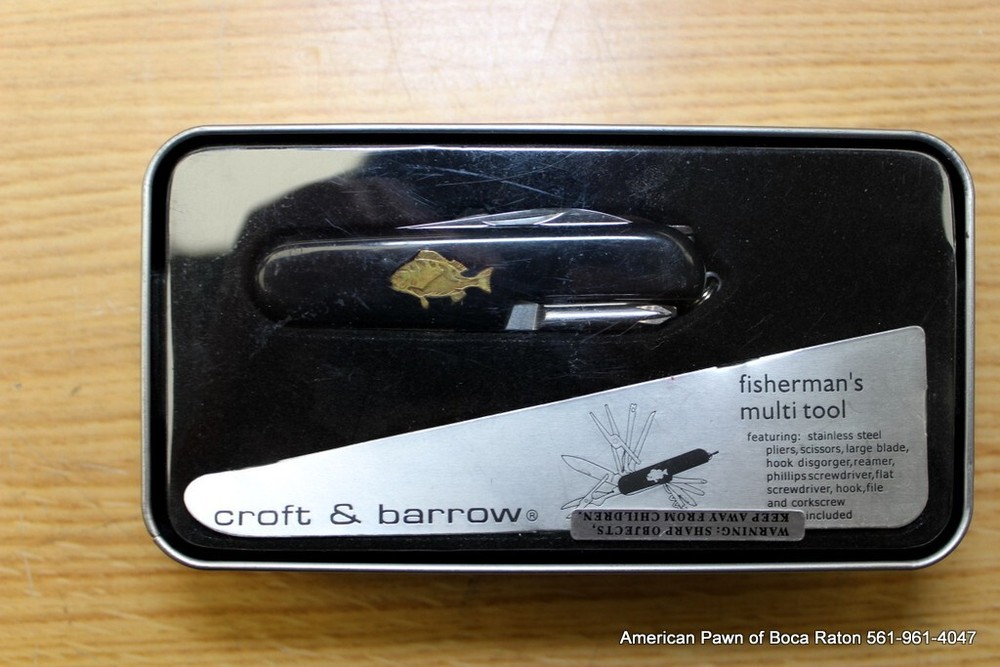 Croft & Barrow Fishermans Multi Tool in Tin