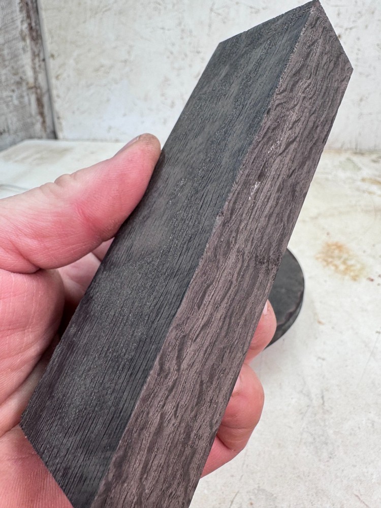 Stabilized Bog Oak Knife Block | SBO 138