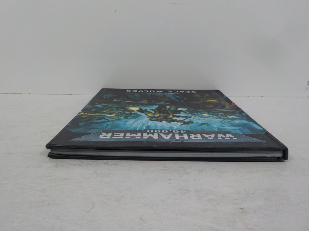 A0223 Warhammer 40K: Space Wolves Codex Supplement HC & Index Cards
