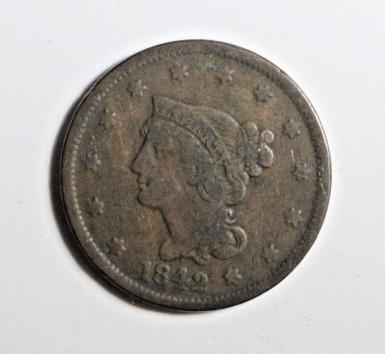 1842 Large Cent LRP044