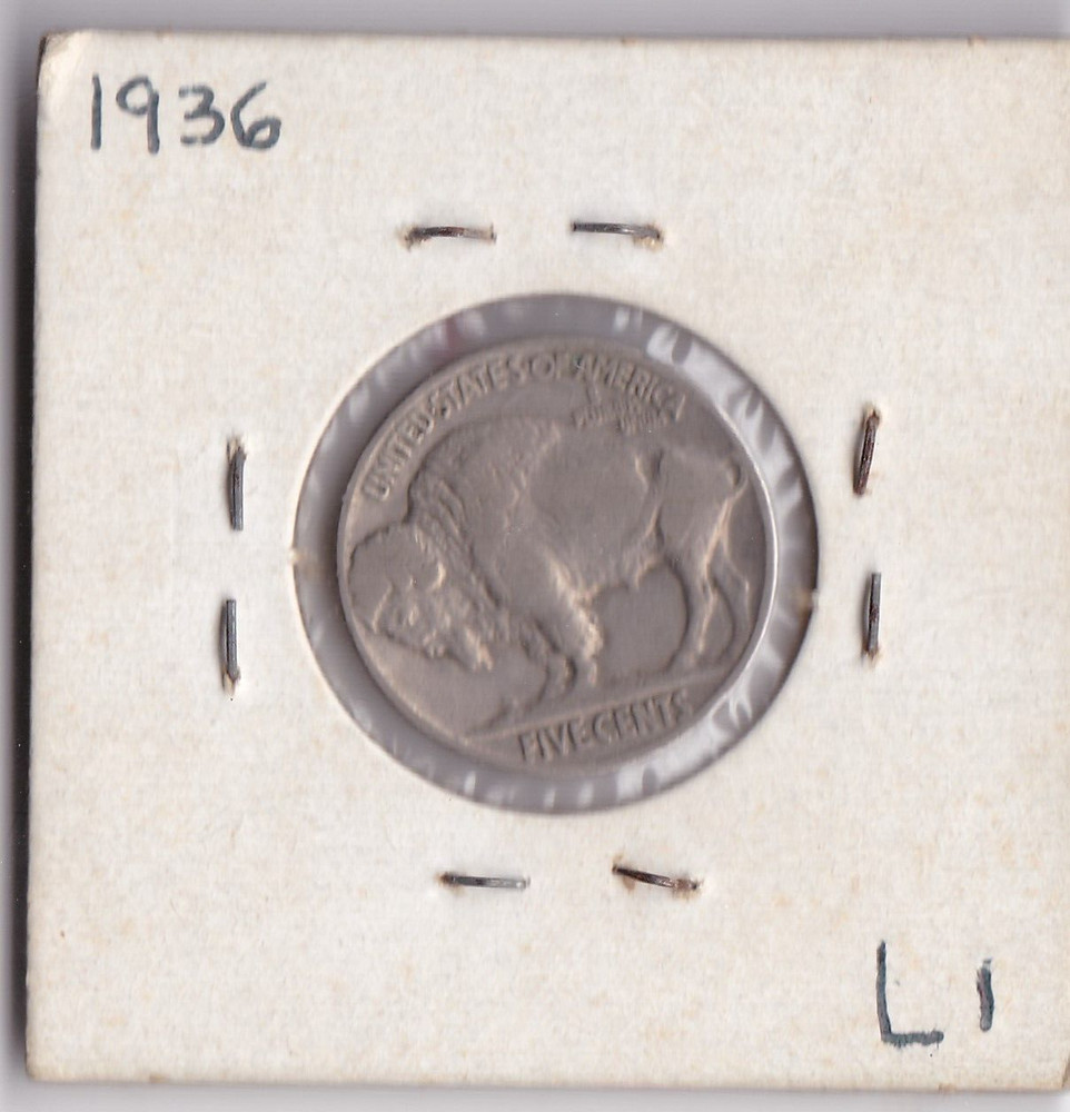 1936 Buffalo Nickel L1