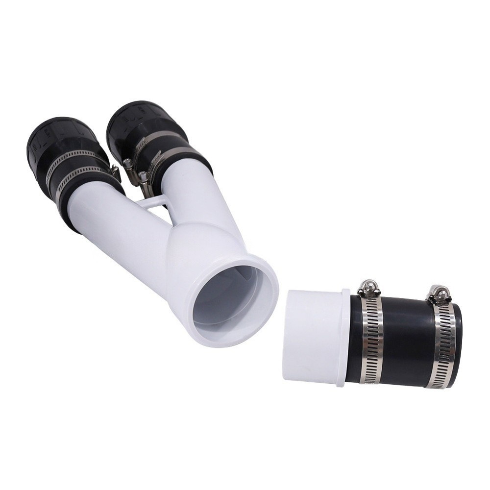 Y-type Check Valve Dual Pump Mounting Kit Suitable for Basement Diving Connector