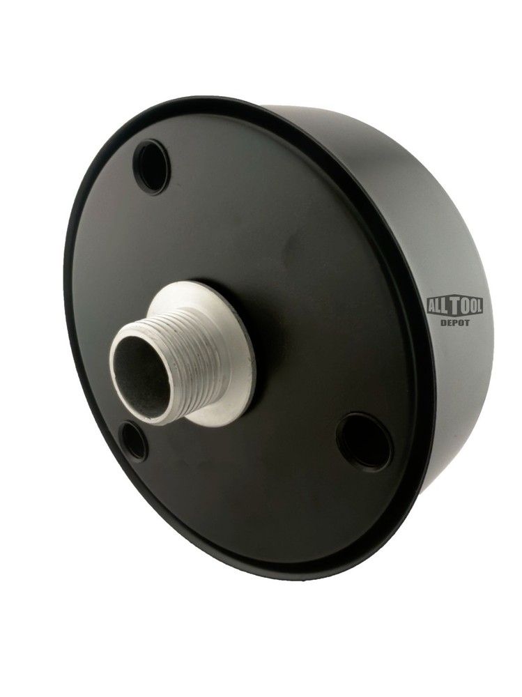1" NPT Air Compressor Intake Filter Silencer Assembly Metal Housing W/ Element