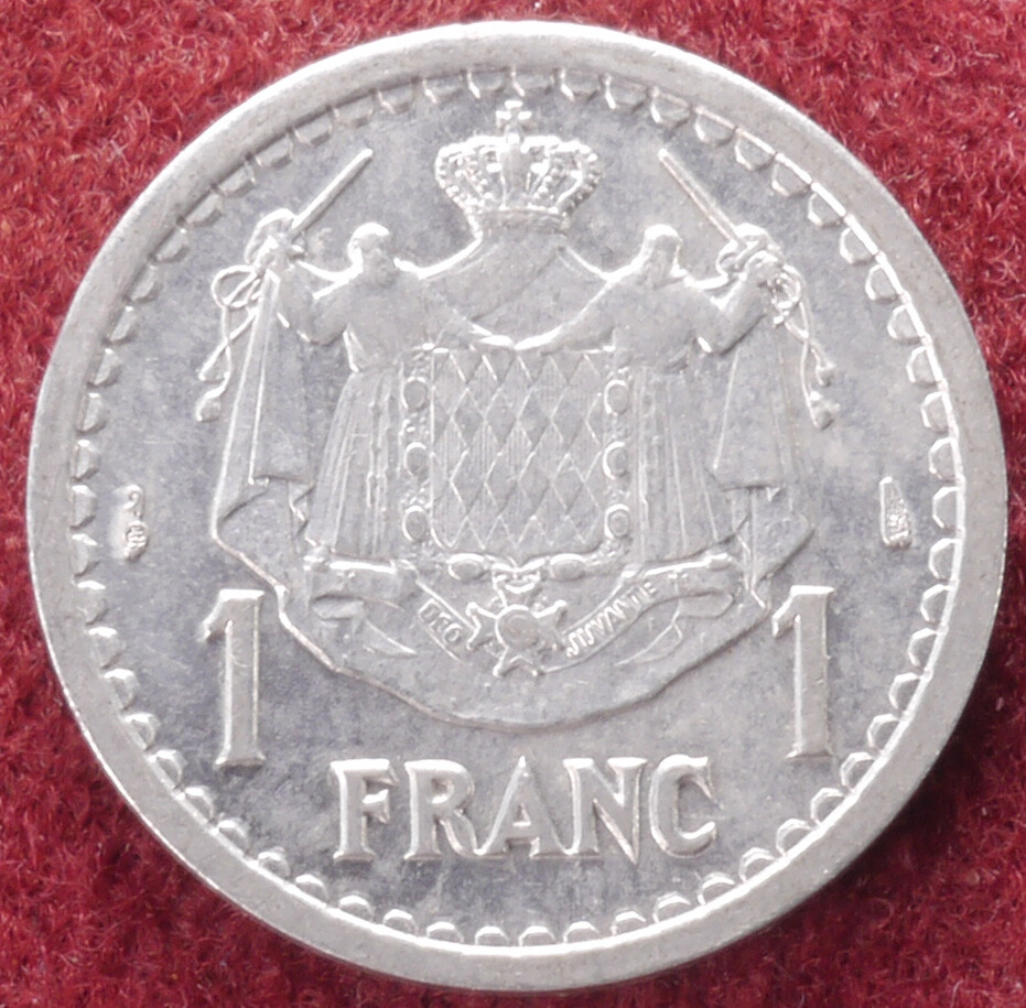 Monaco 1 Franc ND (1943) (E0102)
