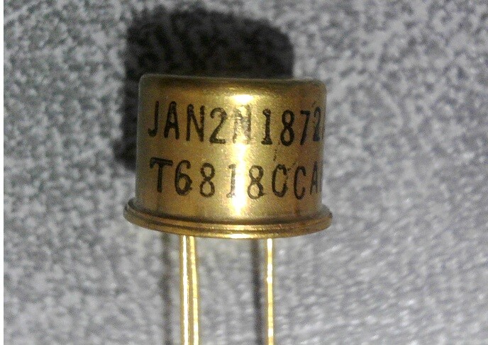 CHIP CO JAN2N1872A MIL-SPEC GOLD SILICON CONTROLLED RECTIFIER PREMIUM CON SWITCH