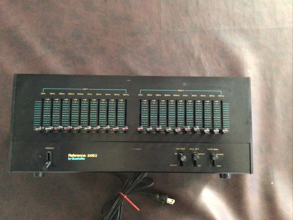 QUADRAFLEX Reference: 210EQ Equalizer 10-Band.