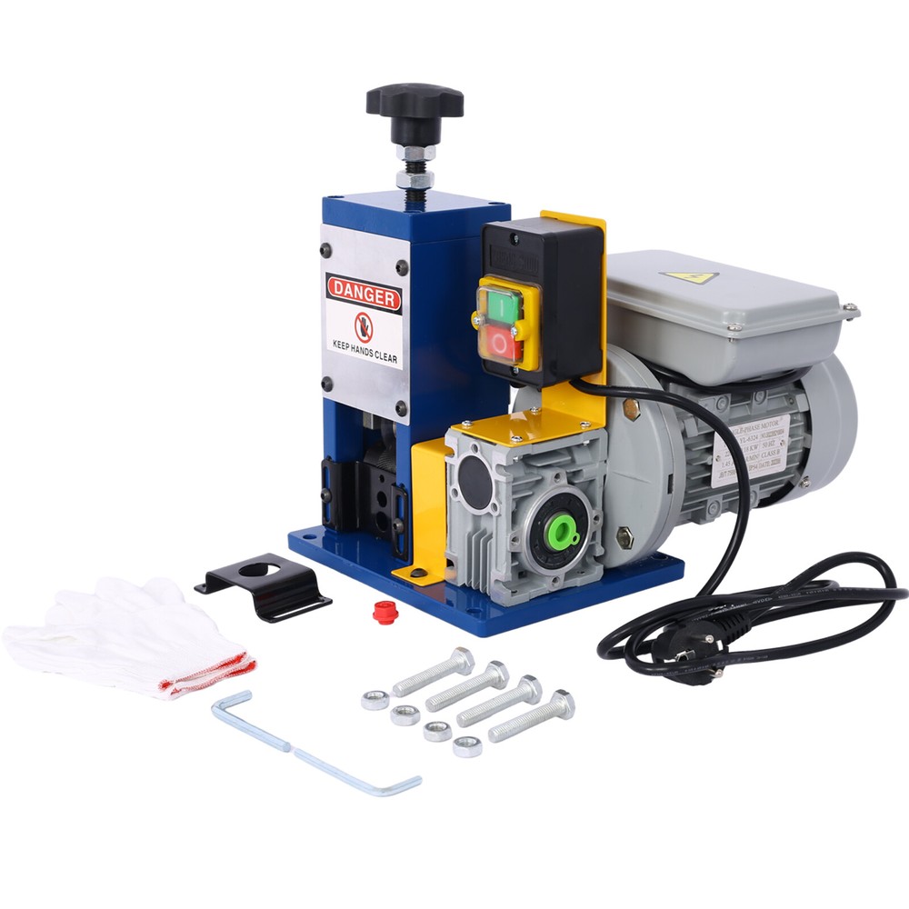 Automatic Electric Wire Stripping Machine for 0.06"-1" Copper Wires Stripper