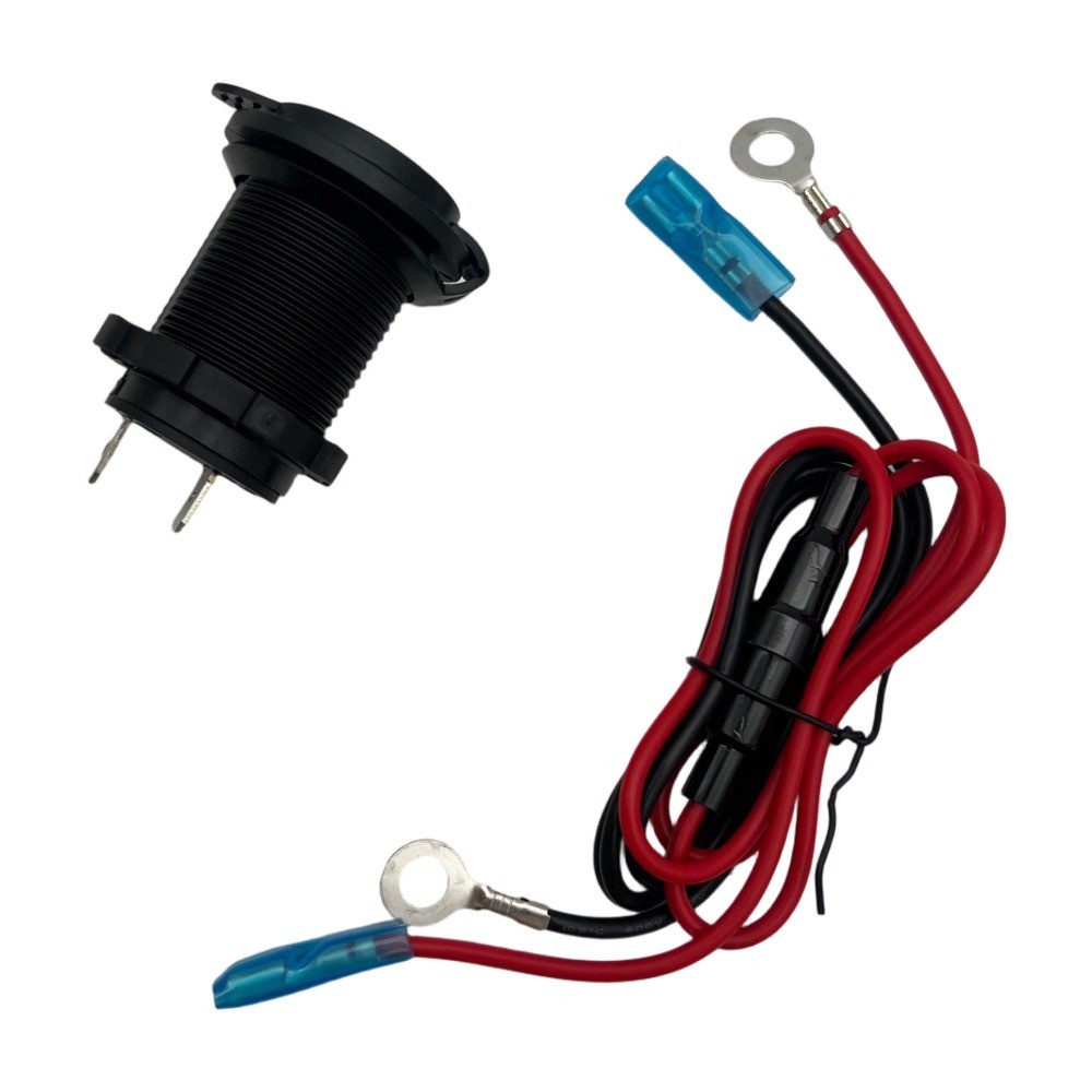 Cigarette Lighter Socket Power Outlet Socket Receptacle Car Motorcycle ATV 12v