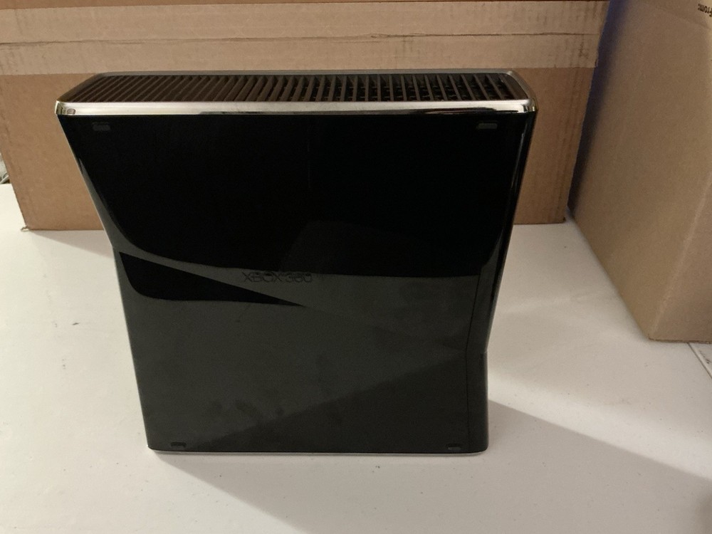 Microsoft Xbox 360 Black Video Game Console with Kinect Sensor & Accessories