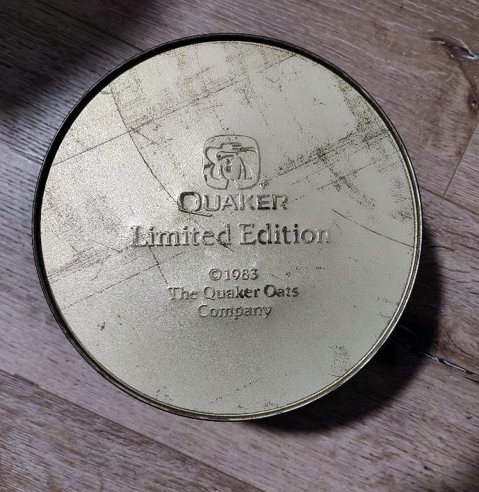 Quaker Oats - Limited Edition Tin (empty) - 1983