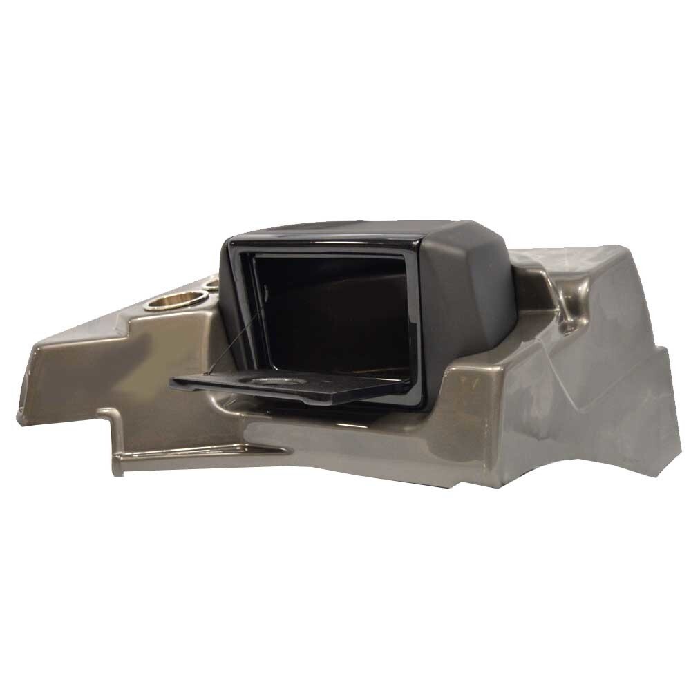 Tracker Boat Console Glove Box Panel | 36 x 33 x 19 Inch Silver