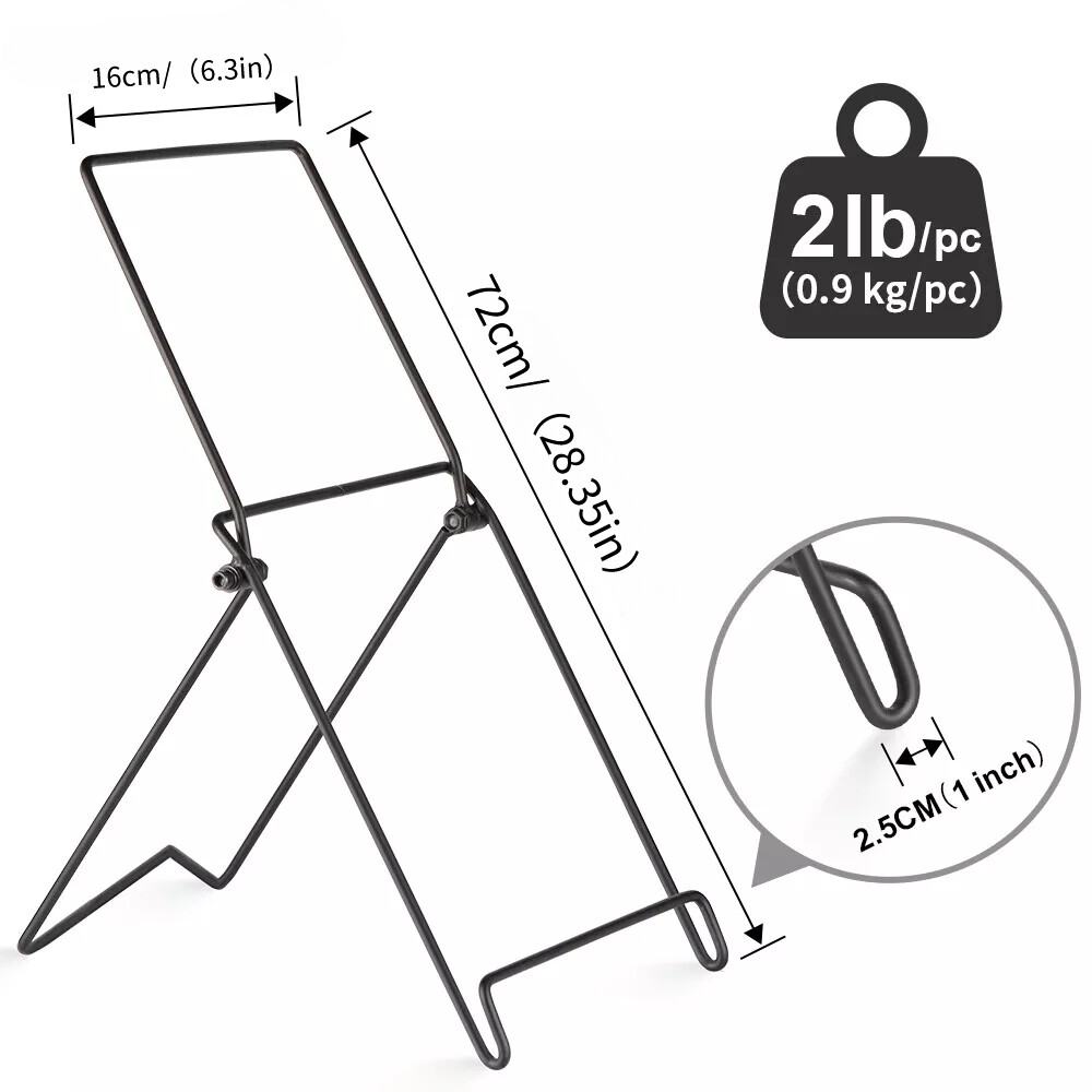 Carbon Steel Solar Panel Stand Mounting Bracket Quick Adjustment Holder Foldable