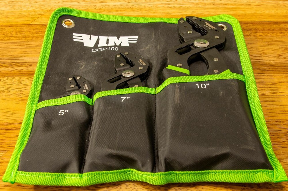 VIM Tools 3 Pc. Orca Grip Auto Adjusting Plier Set OGP100