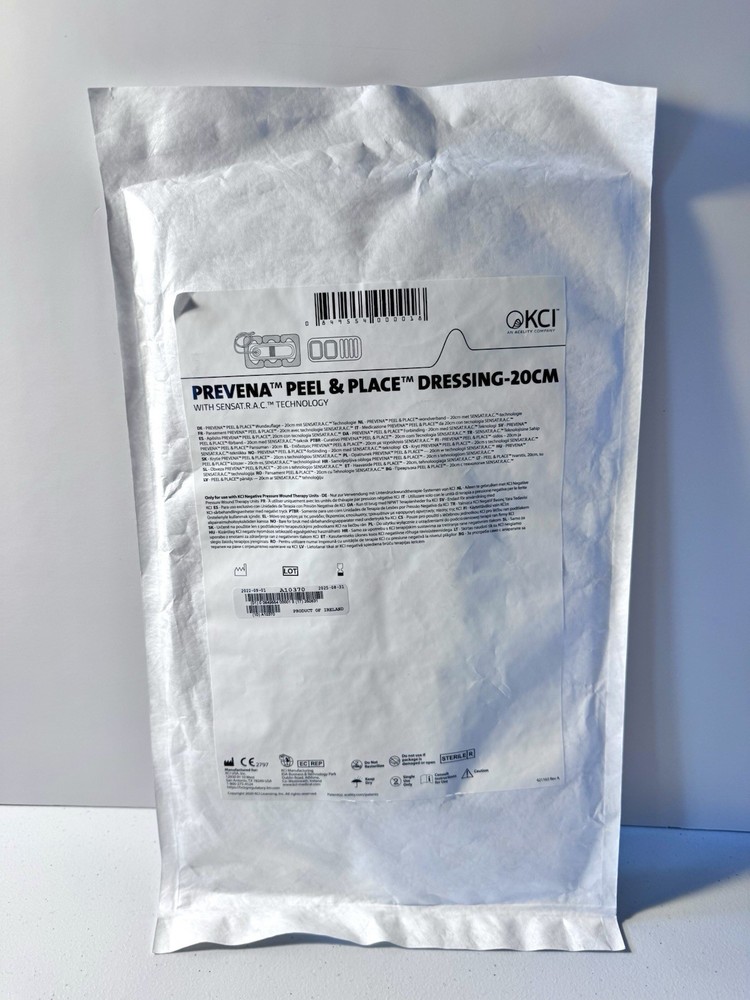 Single Prevena Peel & Place 20cm Dressing