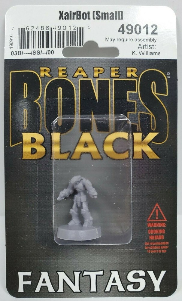 XAIRBOT (small) Reaper Miniatures Bones Black REM49012