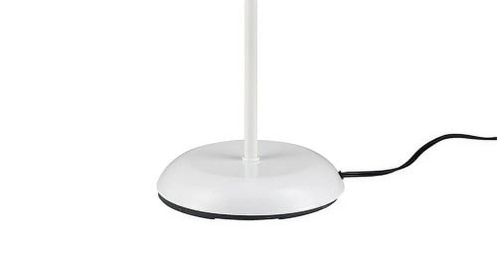 71" White Floor Lamp, Modern Design