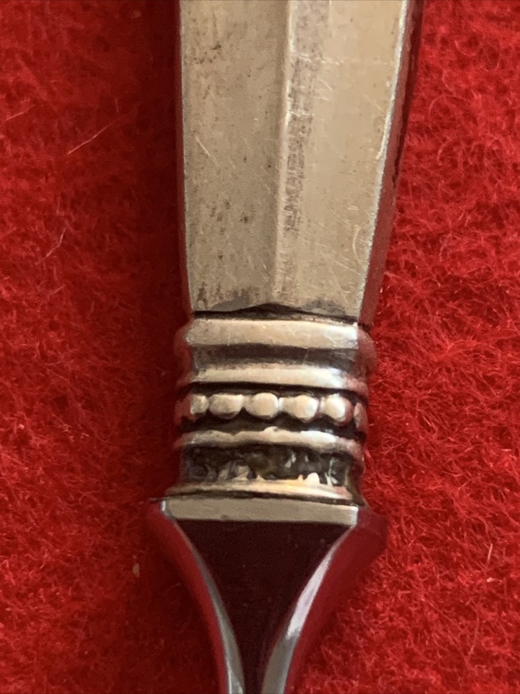 Sterling Silver Georg Jensen Denmark Acanthus Pattern Letter Opener