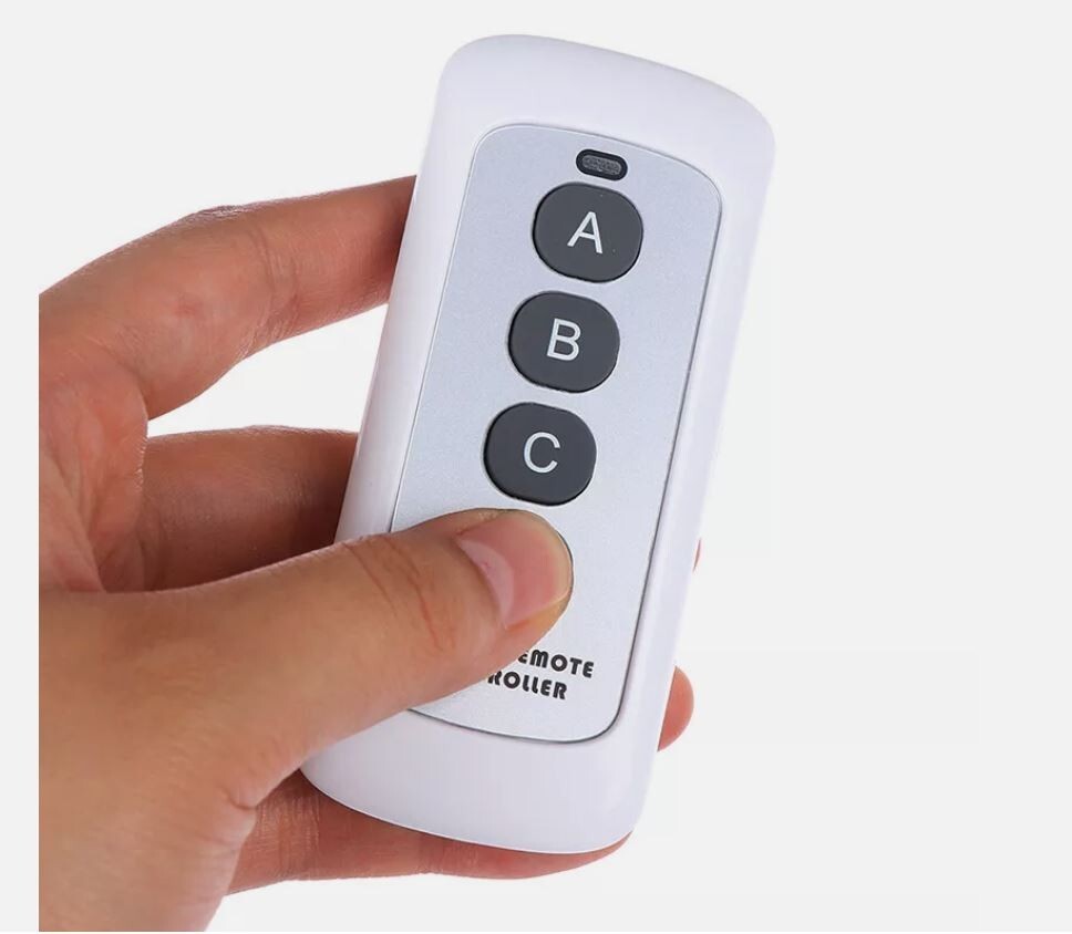 433MHz EV1527 Code Remote Control Transmitter Wireless W Battery Garage Door