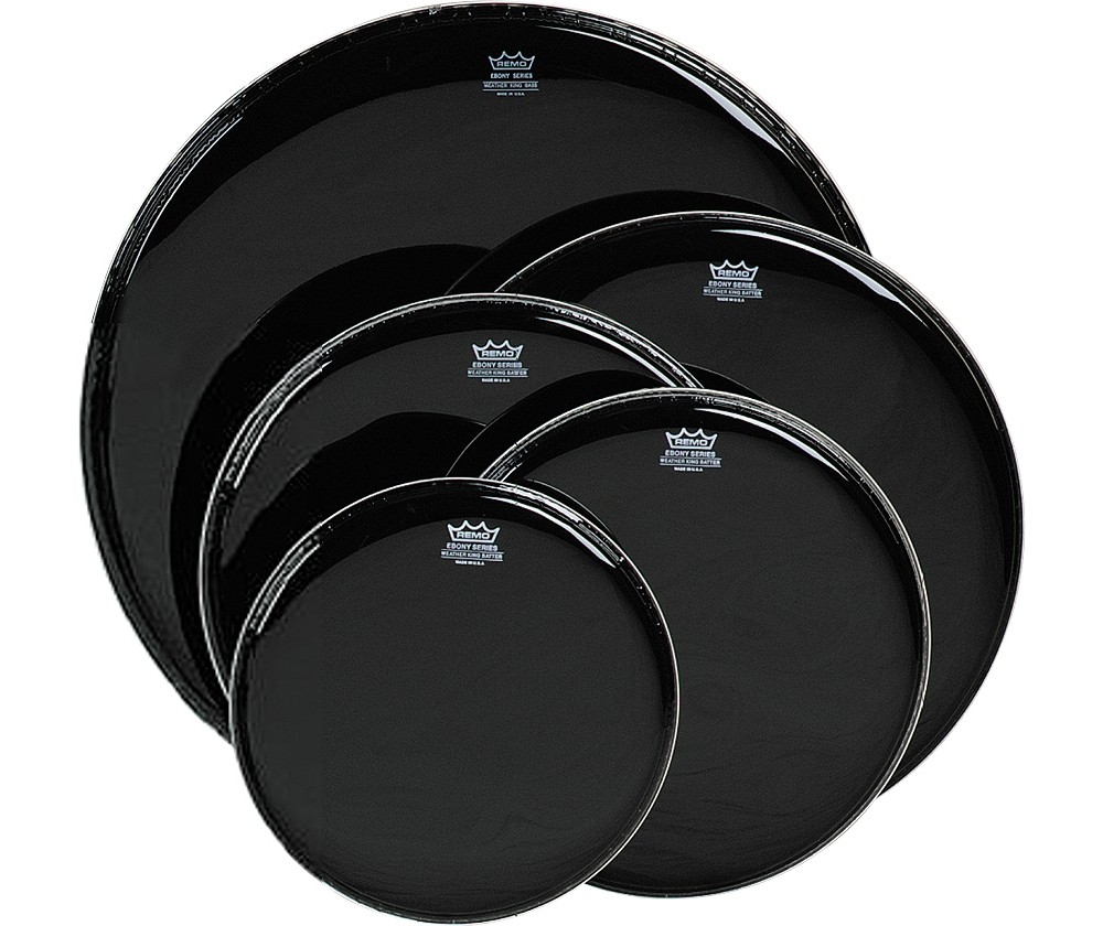 Remo Ebony Ambassador Head 13 in.