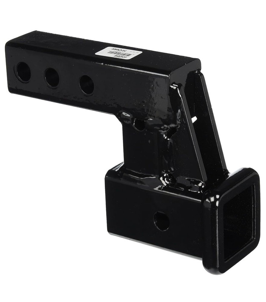 Meyer  Receiver Hitch Extension with 4" Drop/Rise, Black