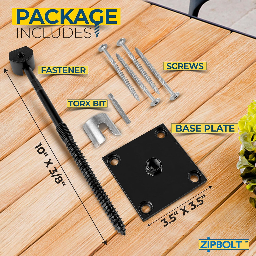 XT Newel Post Anchor for 4x4 Posts - Durable Surface Mount Solution