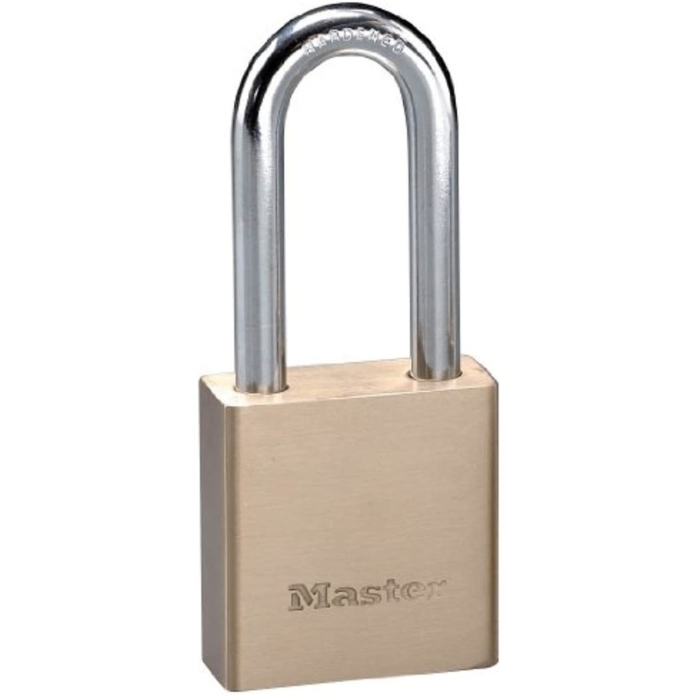 Master Lock 576DLHPF Solid Brass Padlock, 2-inch Shackle, 1-3/4-inch