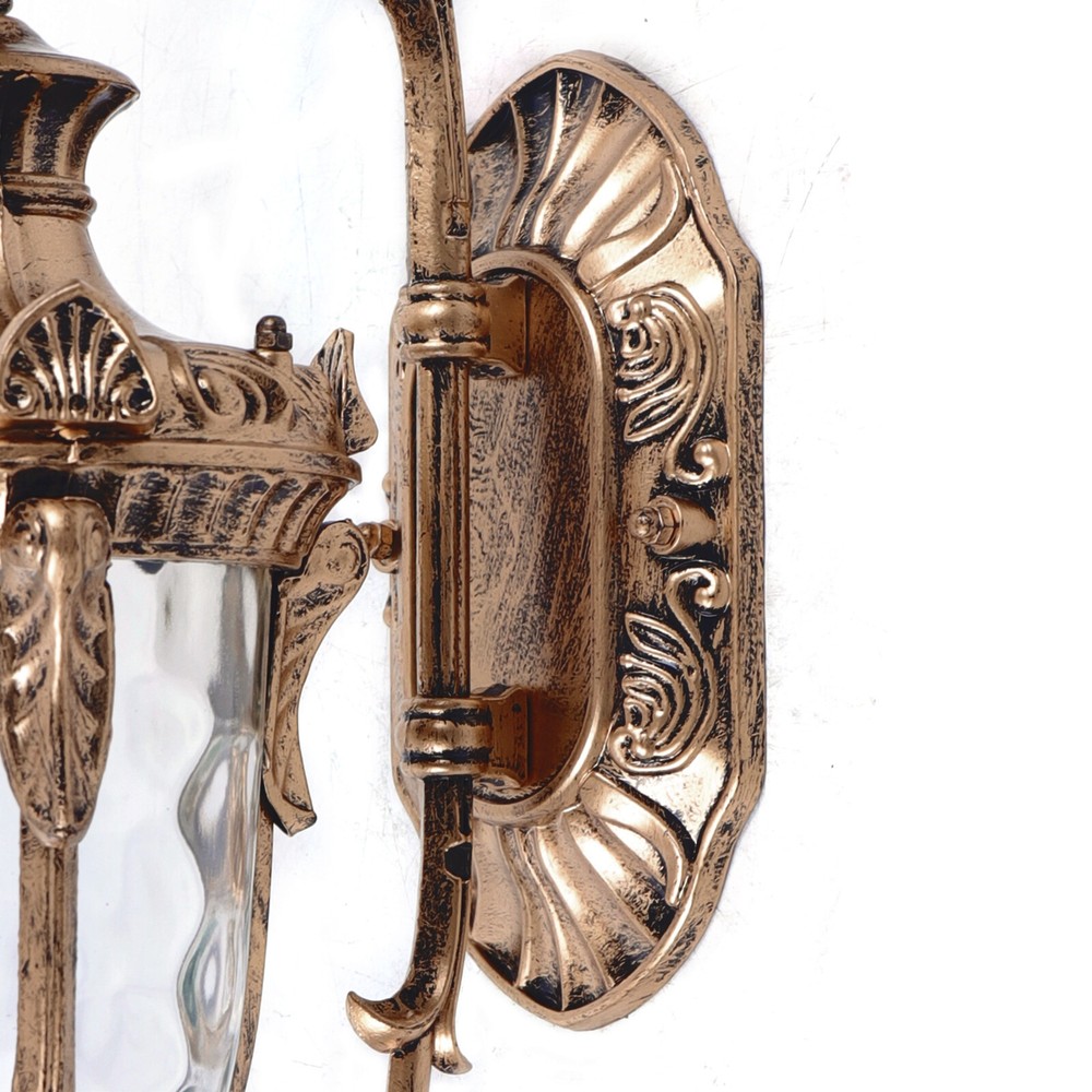 Rustic Bronze Outdoor Wall Light Sconce Exterior Light Fixtures New